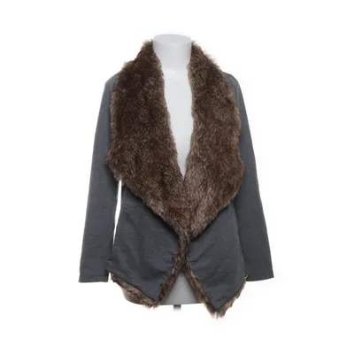 Kofta (Grå, Brun) från Happy Holly Akryl, Bomull, Polyester