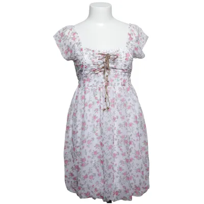 Dress (White, Pink, Green) from Melrose Polyester