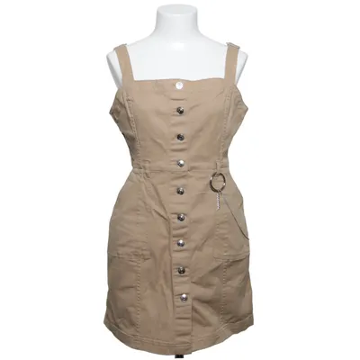 Hängselklänning (Beige) från Divided by H&M Bomull, Elastan