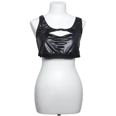 Crop top (Svart) från Venus Elastan, Polyester