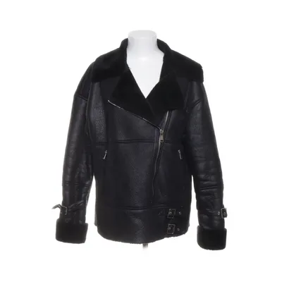 Shearling jacket (Black) from NLY Trend Polyester