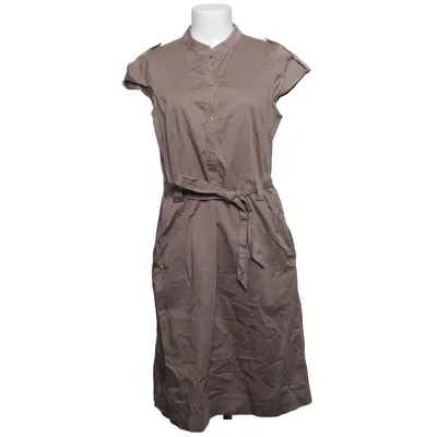 Robe chemise (Beige) de Un Deux Trois Coton, Élasthane
