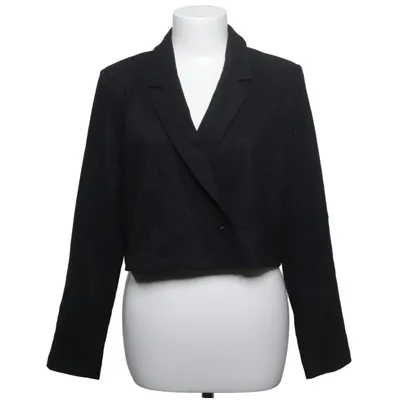 Kavaj (Mlneni L/S Wo Short Glitter Blazer) från Mamalicious Metallfiber, Polyester