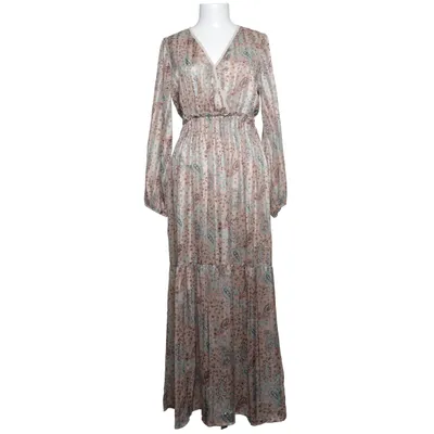 Maxi dress (Beige, Multicolored) from Secret Season