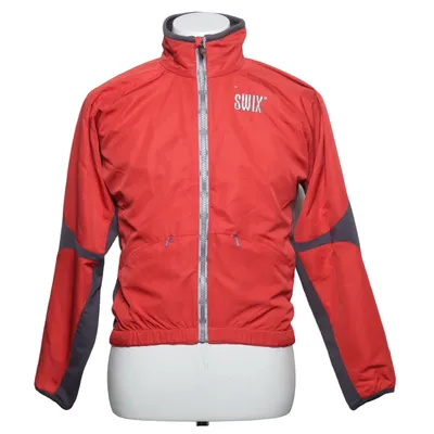 Veste de sport (Rouge, Gris) de Swix Élasthane, Polyester