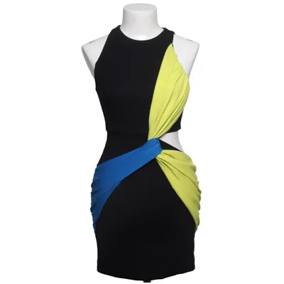 Robe (Noir, Jaune) de NBD Élasthane, Polyamide, Viscose