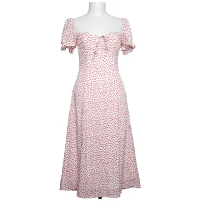 Dress (White, Red) from Polly