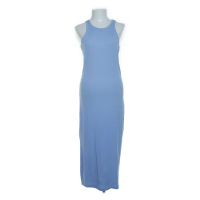 Maxi jurk (Blauw) van Pieces Katoen, Elastaan