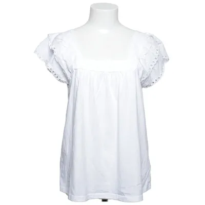 Top (Wit) van Women Essentials by Tchibo Organisch katoen, Gerecycled polyester, Viscose