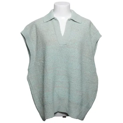 Slipover (Grön, Beige) från Zara Bomull, Polyester