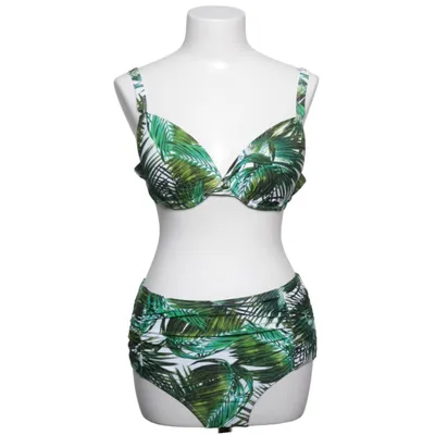 Bikini (Vert, Blanc) de Anzoni Élasthane, Polyamide, Polyester