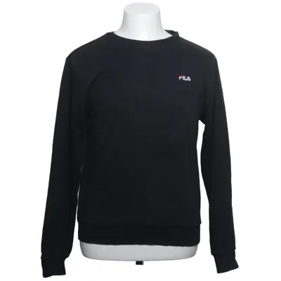 Sweatshirt (Black) from Fila Cotton, Polyester