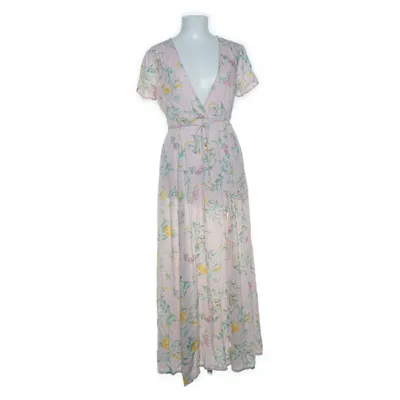 Maxi jurk (Roze, Meerkleurig) van NLY Trend Polyester, Viscose