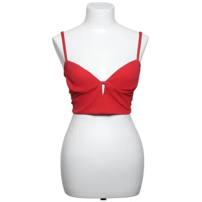 Crop top (Rød) fra Zara Polyester