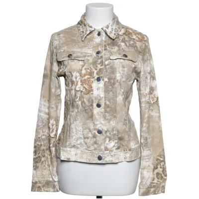 Denimjakke (Beige, Flerfarvet) fra Cappuccini Bomuld, Elastan