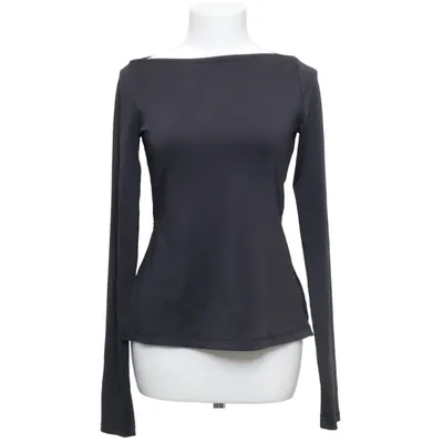 Långärmad t-shirt (Side Slit Long Sleeve) från Weekday Elastan, Polyester