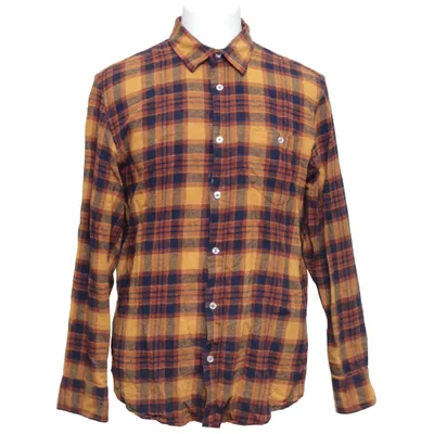 Flanellskjorta (Blå, Brun, Gul) från DNMD Bomull