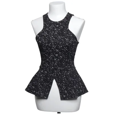 Peplumtopp (Svart, Vit) från Charlotte Russe