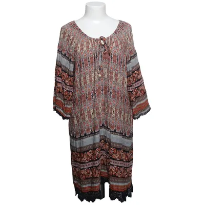 Dress (Orange, Black, Multicolored) from Apricot Cotton, Viscose