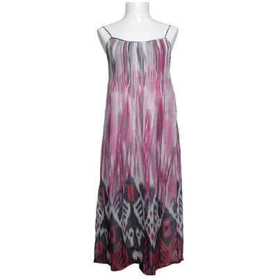 Robe (Rose, Gris, Multicolore) de Style Butler Soie