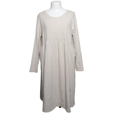 Jurk (Beige) van Made in italy Katoen, Elastaan