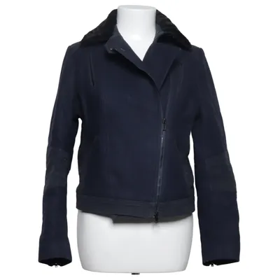 Bikerjacka (Blå, Svart) från Athé Vanessa Bruno Acetat, Akryl, Bomull, Polyamid, Ull