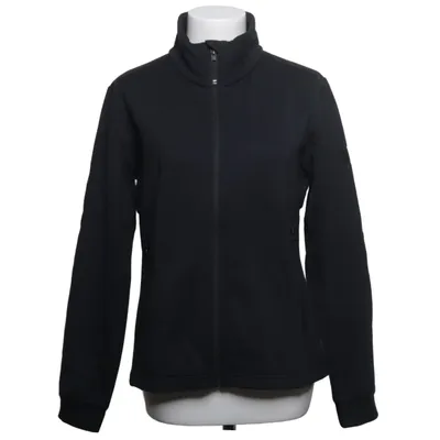 Trainingsjack (Zwart) van Mons Royale Elastaan, Merinowol, Gerecycled polyester