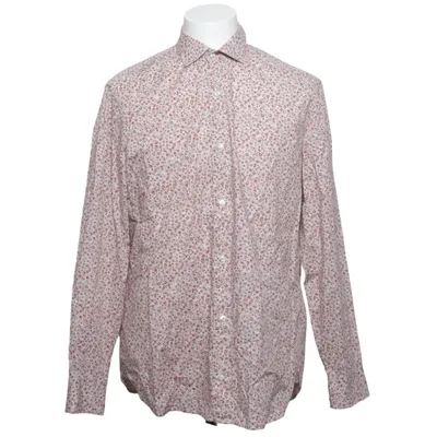 Shirt (White, Brown) from Mango Man Cotton