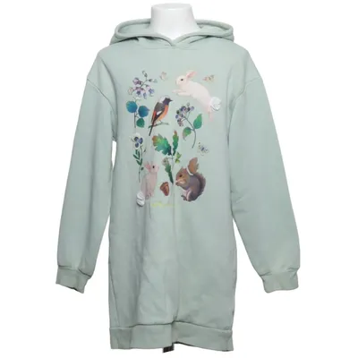 Hoodie (Green, Multicolored) from Whooli Chen x H&M Cotton, Polyester