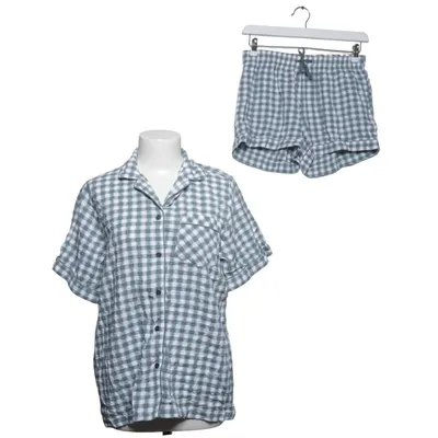 Pajamas (Blue, White) from VRS Cotton, Viscose