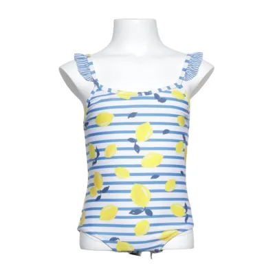 Badpak (Blauw, Wit, Geel) van Sunuva Elastaan, Polyamide