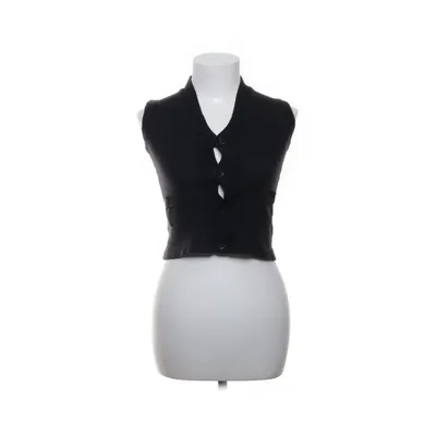 Vest (Black, White) from The Mid Munk Merino wool