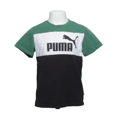 T-shirt (Groen, Wit, Zwart) van Puma Katoen, Polyester
