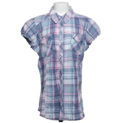 Kurzarmhemd (Blau, Weiß, Mehrfarbig) von L.O.G.G by H&M Baumwolle