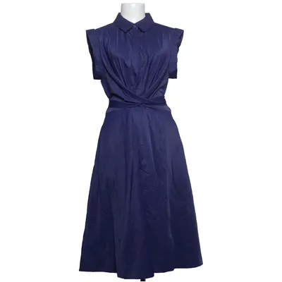 Robe chemise (Bleu) de Hobbs Coton, Polyester
