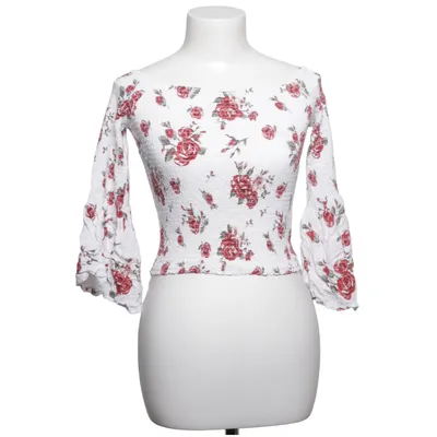 Crop top (White, Red, Green) from Streetwear Society Viscose