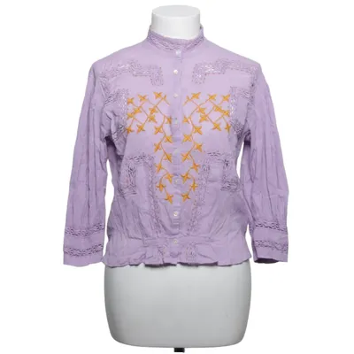 Blus (Lila, Gul) från Antik Batik Bomull