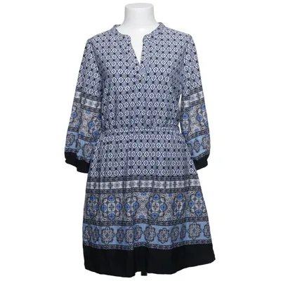 Jurk (Blauw, Wit, Zwart) van Yumi Polyester