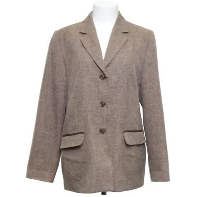 Blazer (Brown) from Regular Polyester