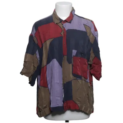 Chemise à manches courtes (Bleu, Multicolore) de Pura Seta