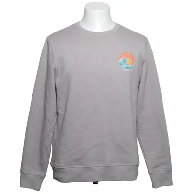 Sweatshirt (Gris) de Wituka Coton biologique, Polyester recyclé
