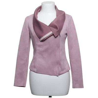 Jacket (Pink) from Paolo Casalini Elastane, Polyester