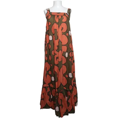 Långklänning (Grön, Orange, Flerfärgad) från Marimekko by H&M Bomull, Silke