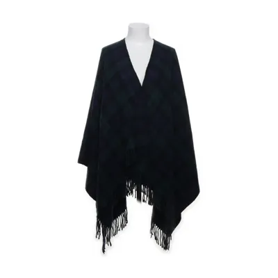 Poncho (Blue, Green, Black) from James Pringle Weavers Acrylic