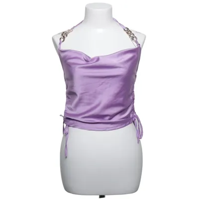 Halter neck top (Purple) from L&S Polyester