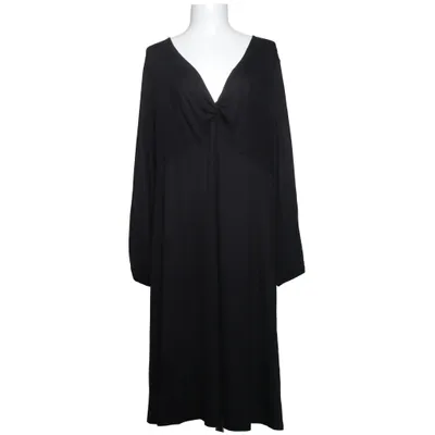 Maxi jurk (Zwart) van Live Elastaan, Viscose