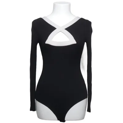 Romper (Zwart, Wit) van Sandro Lyocell, Polyamide, Zijde, Viscose