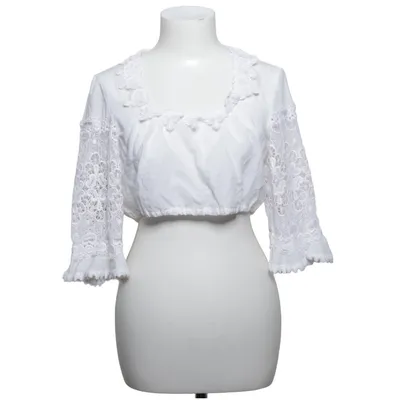 Dirndl blouse (White) from Diolen