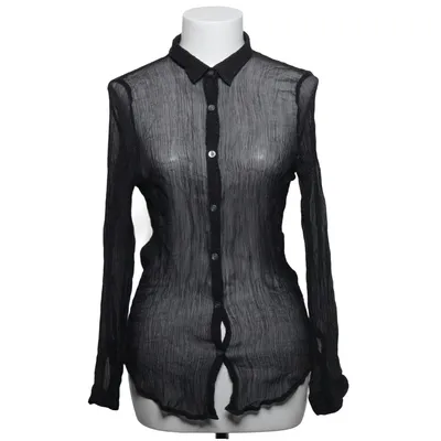 Bluse (Schwarz, Weiß) von Ganni