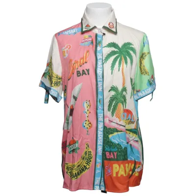 Chemise à manches courtes (Rose, Vert, Multicolore) de X&Z Polyester